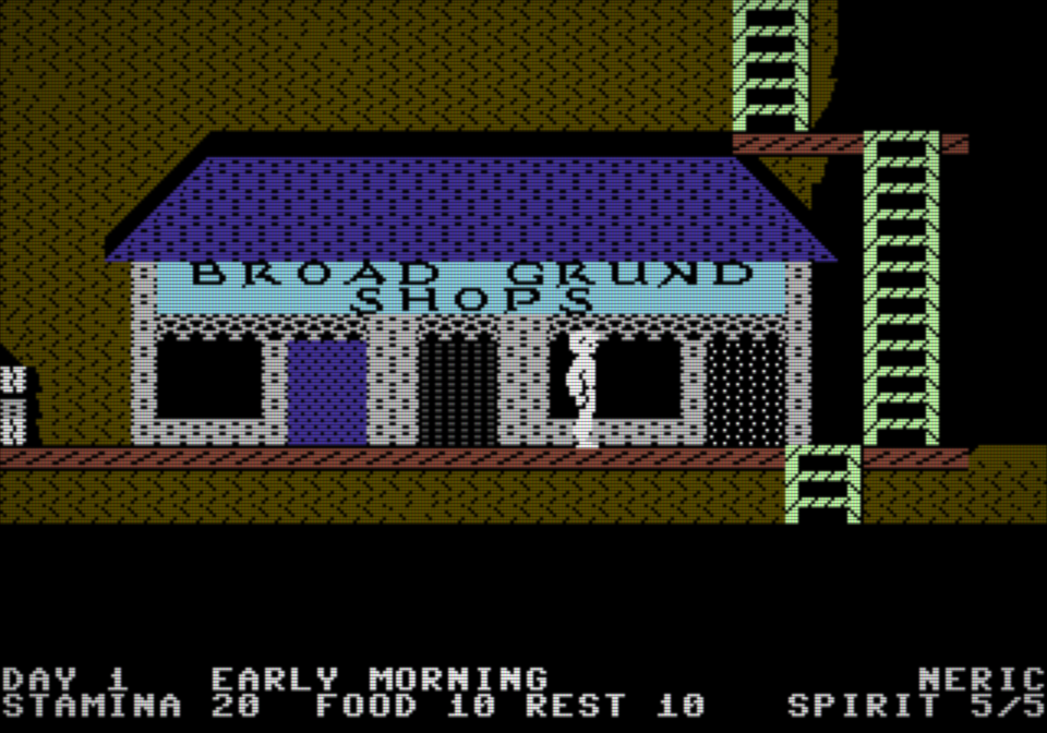 A screenshot of the shops of Broad Grund